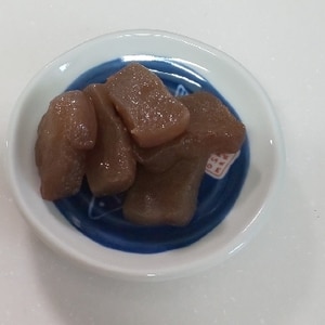 板蒟蒻の甘辛炒め煮